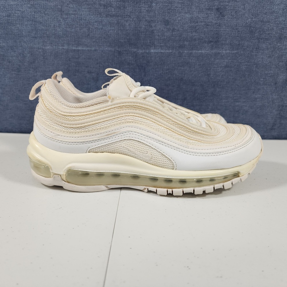 Nike Air Maz 97 DH8016-100 Womens Size 7.5 Triple White #33 Sneakers Shoes - Picture 6 of 10